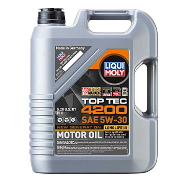 Liqui Moly Top Tec 4200 SAE 5W-30 Nouvelle Génération