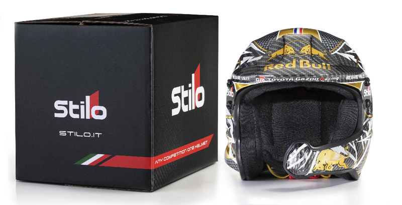 Sèbastien Ogier, titre mondial 2021, livrée spéciale Stilo Mini Helmet