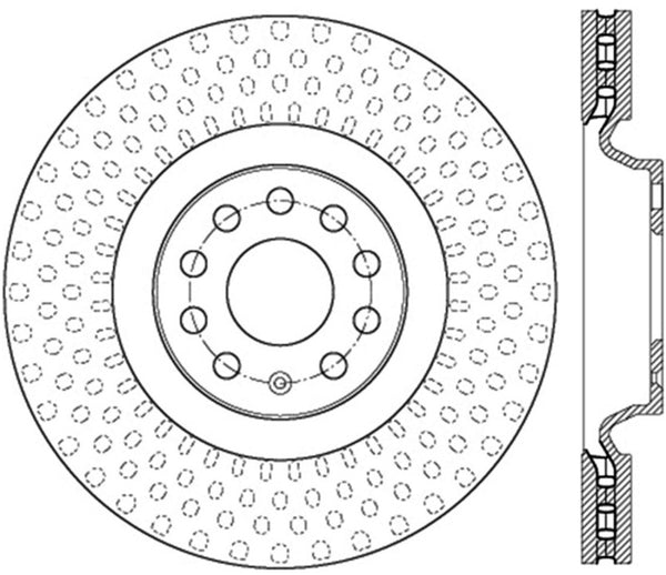 Disque de frein sport rainuré StopTech