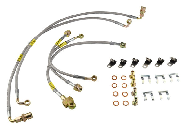 Goodridge 00-06 Tahoe / 00-07 Suburban / 00-05 Escalade Tous sans lignes de frein Stablia Track