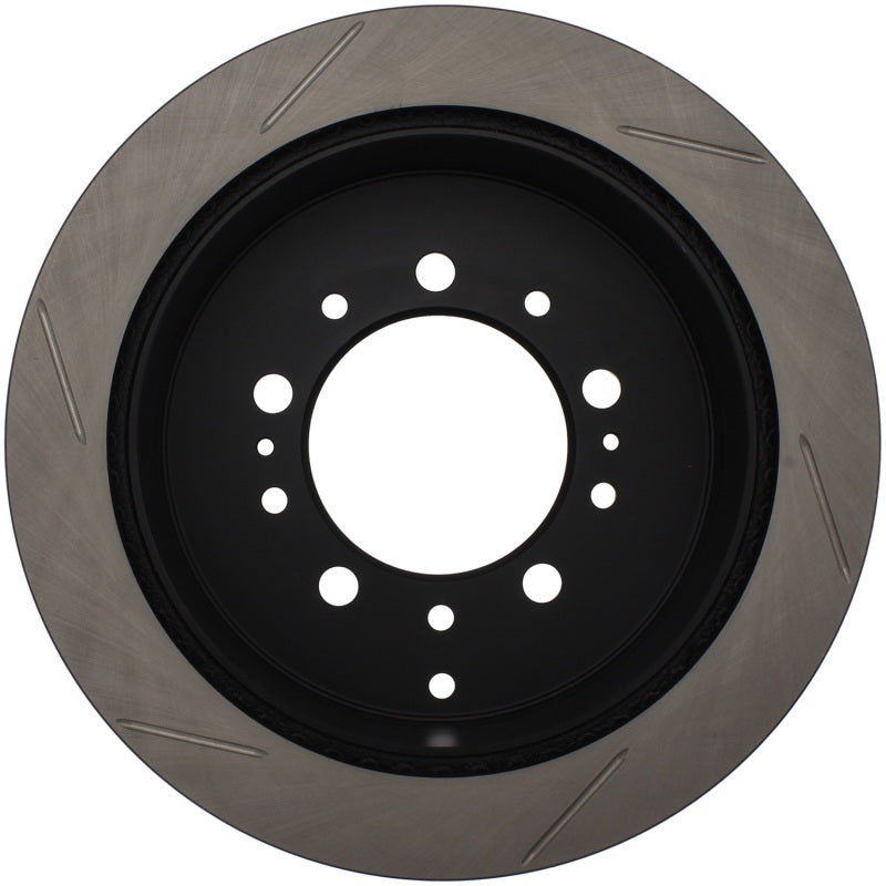 StopTech Power Slot 08-09 Lexus LX450/470/570 / 07-09 Toyota Tundra Slotted Left Rear Rotor