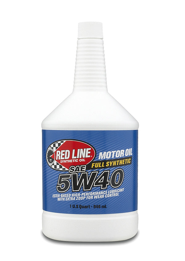 Red Line 5W40 Motor Oil quart