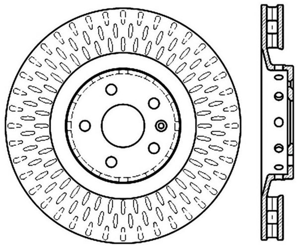 Disque de frein sport rainuré StopTech