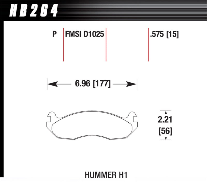 Plaquettes de frein Hawk Super Duty Street