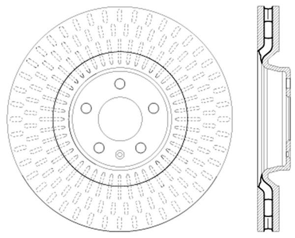 Disque de frein sport rainuré StopTech