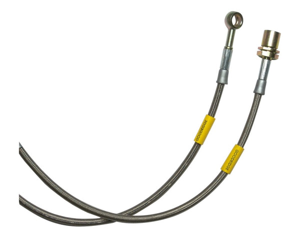 Goodridge 75-93 Volvo 240 (Non-ABS) Stainless Steel Brake Lines