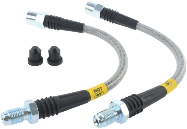 StopTech 94-95 BMW 540i Kit de conduite de frein arrière en acier inoxydable