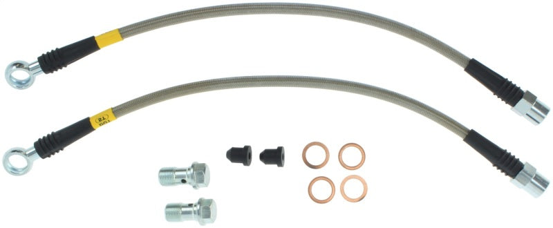 StopTech 02-03 Kit de conduite de frein arrière en acier inoxydable pour Audi S6