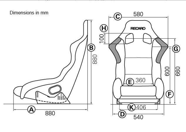 Siège Recaro Profi SPG XL