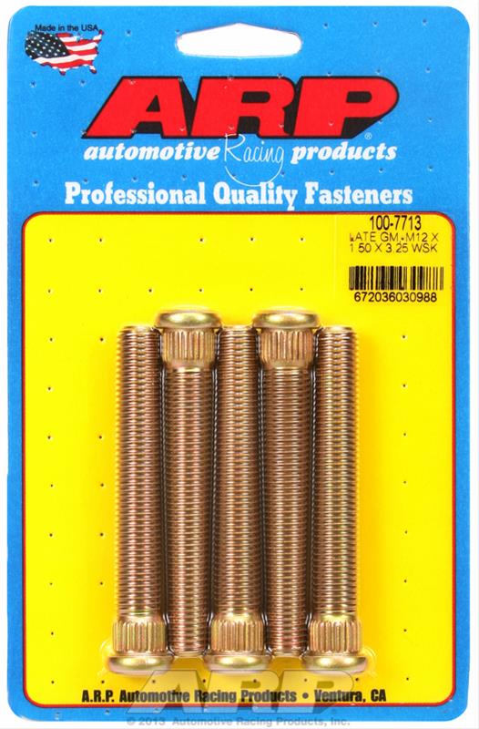 ARP Wheel Studs - 100-7713 - GM M12x3.25"