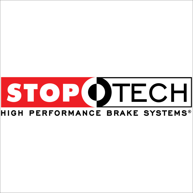 StopTech Power Slot 93-00 Honda Civic DX avec freins à tambour Rr Rotor avant gauche