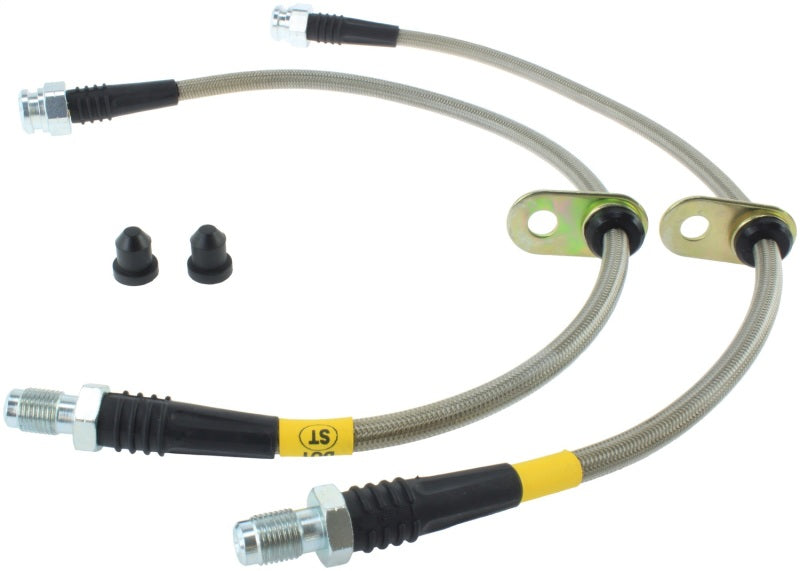 StopTech Conduites de frein arrière en acier inoxydable pour Ford Fiesta ST 2014