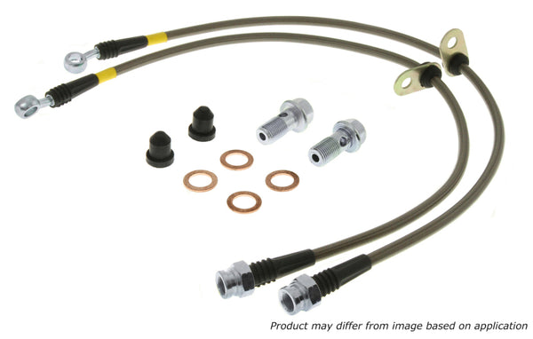 StopTech 2015 BMW F82 M4 Conduites de frein arrière en acier inoxydable