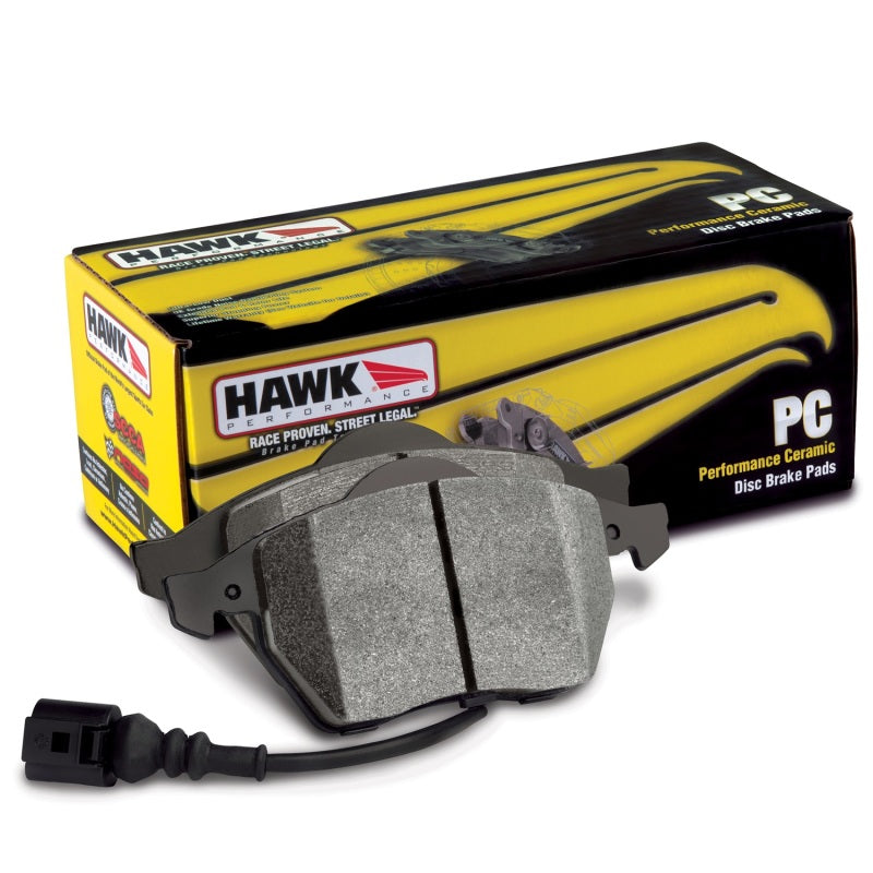 Hawk HB641Z.696 09-11 Audi A4/Quattro / 08-11 Quattro / 09-11 Q5 Front Ceramic Street Brake Pads