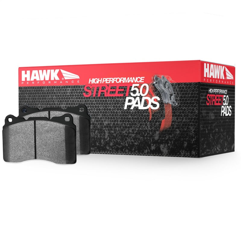 Hawk HB658B.570 2010-2013 Chevy Corvette Grand Sport (One-Piece Pads) High Perf. Street 5.0 Front Brake Pads