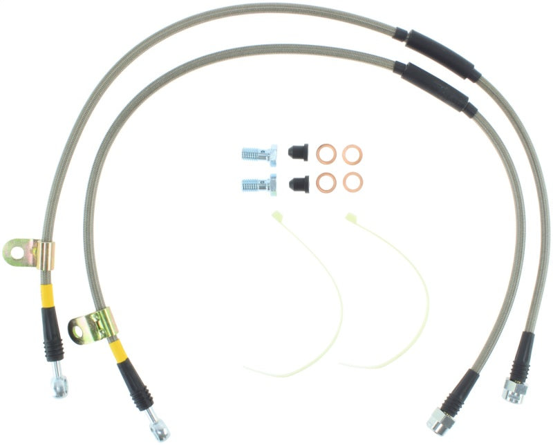 StopTech 07-13 Chevy/GMC Suburban/Sierra/Yukon Denali XL Stainless Steel Front Brake Line Kit