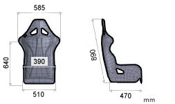 Siège de course OMP TRS-E